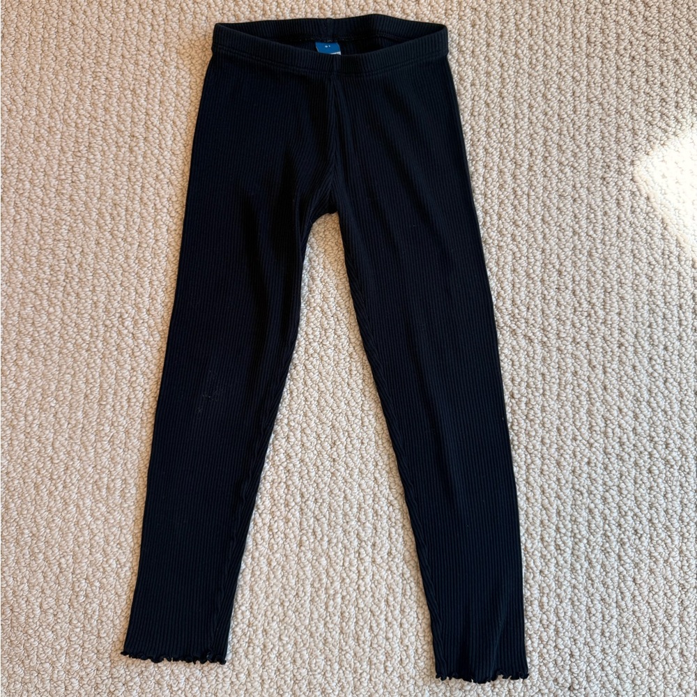 Old Navy Black Ribbed leggings 5T